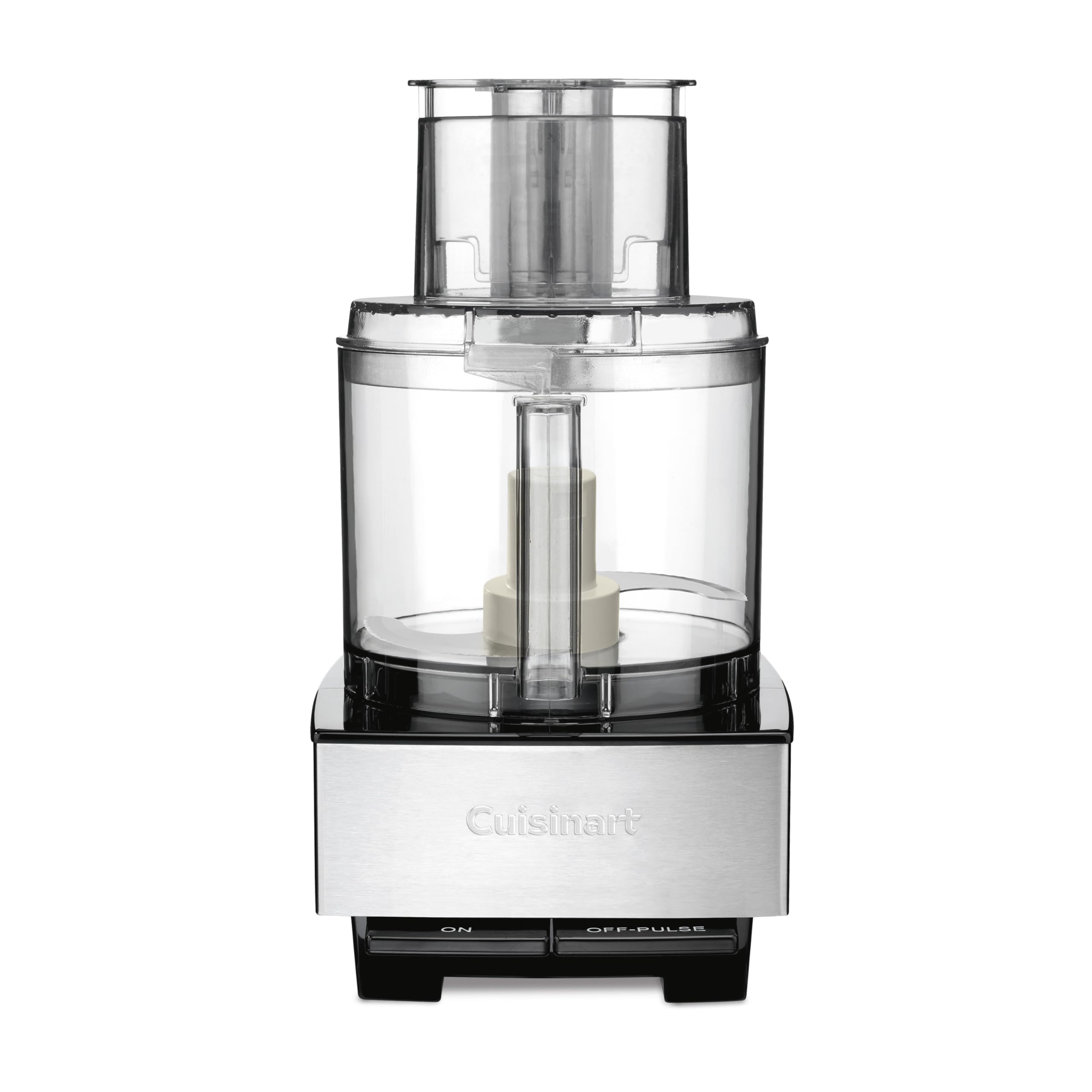 Food Processor, 14-Cup Vegetable Food Chopper for Mincing, Dicing, Shredding, Puree & Kneading Dough, 720-Watt Motor, Stainless Steel, DFP-14BCNY